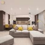 Дизайн просторной гостиной 20 кв м: идеи для максимальной функциональности и стиля